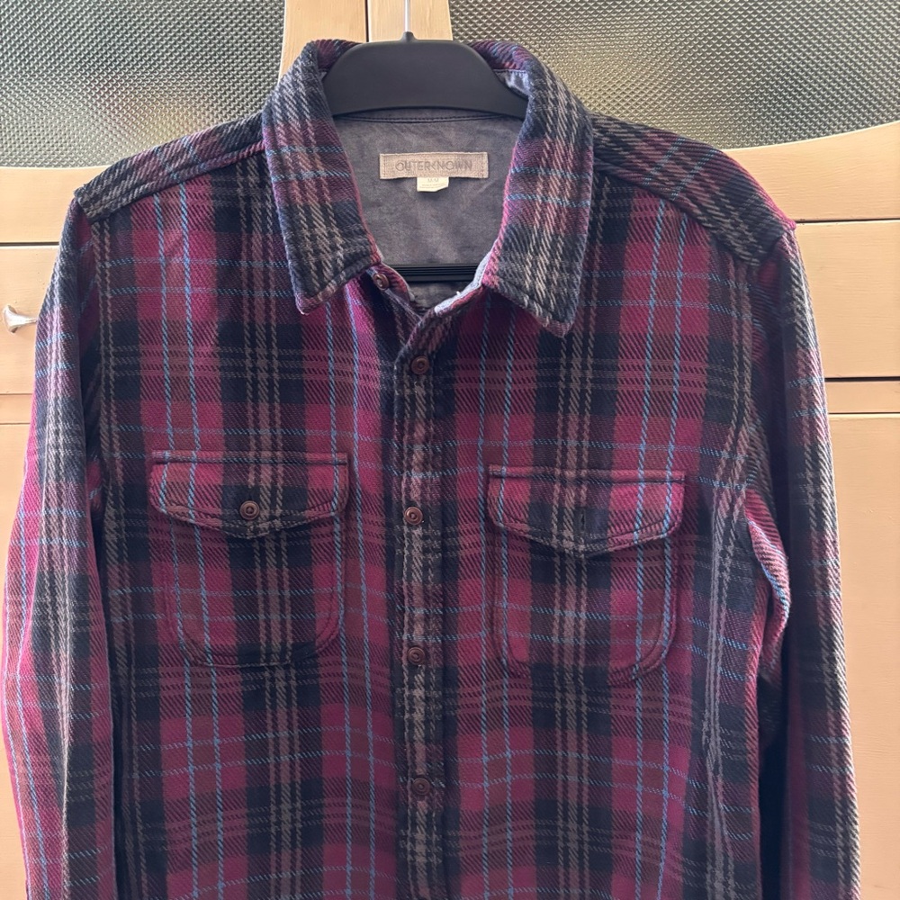 Outerknown Blanket Shirt Size Medium - Picture 9 of 11